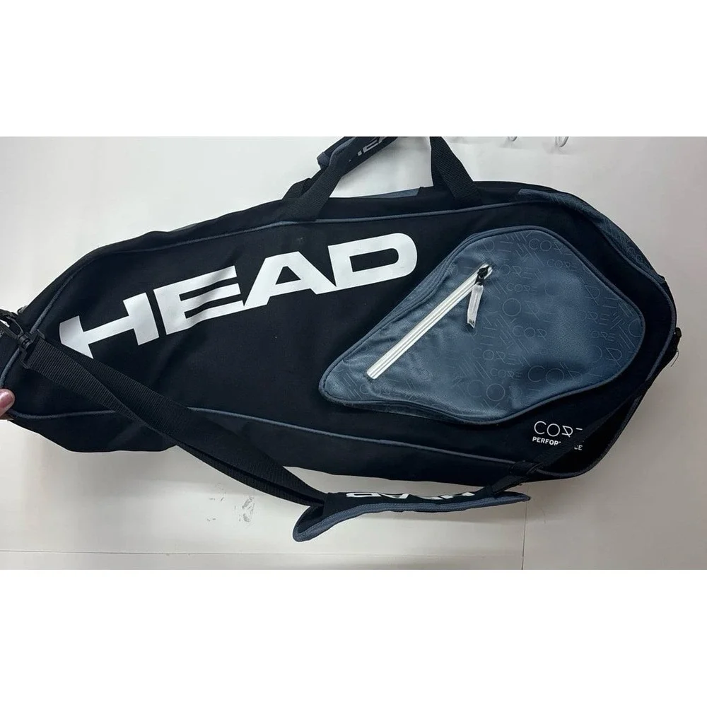 Head Core Performance tennis bag (Black & Blue/Gray)